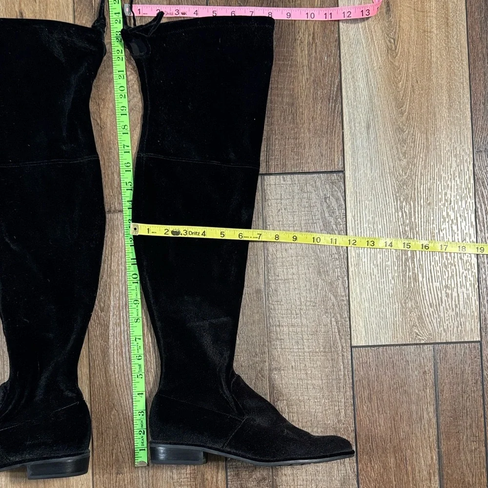 Marc Fisher Over the Knee Thigh High Velvet Boots Size 8